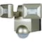 Iq America LB1870QCH 700 Lumen Battery Operated LED Motion Security Flood Light w L-Bracket Mount CH LB1870QCH - alternate 1